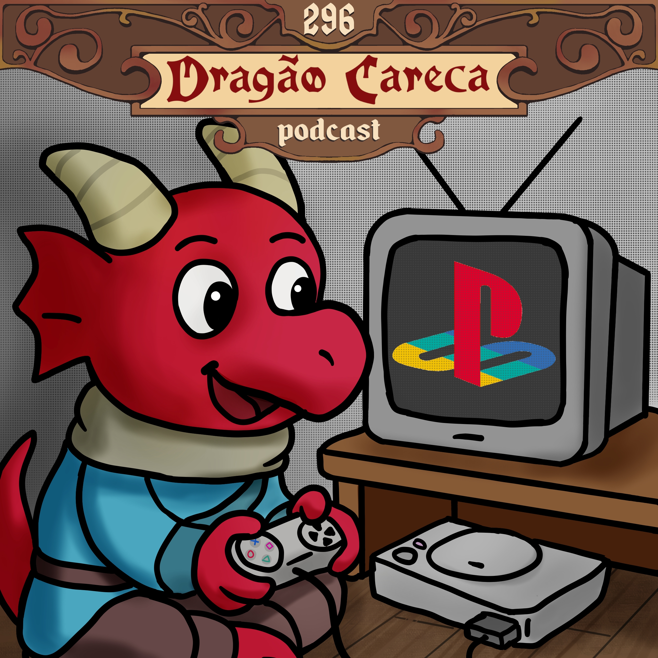 DC 296 - Relembrando Jogos de playstation 1: Fantasias, criaturas, socos e bolas episode artwork